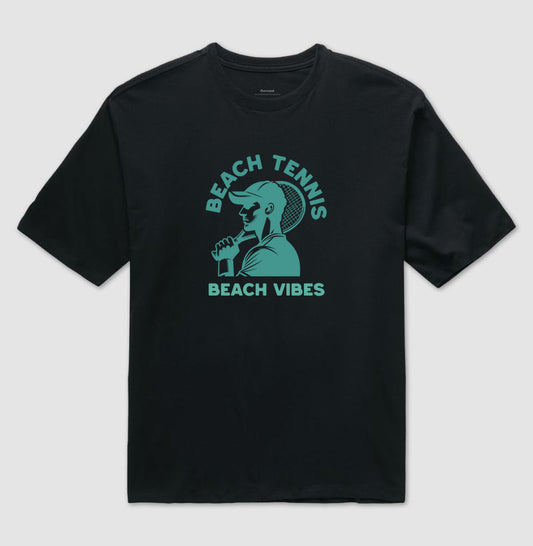 Camiseta Beach Tennis Vibes Algodão - Masculina