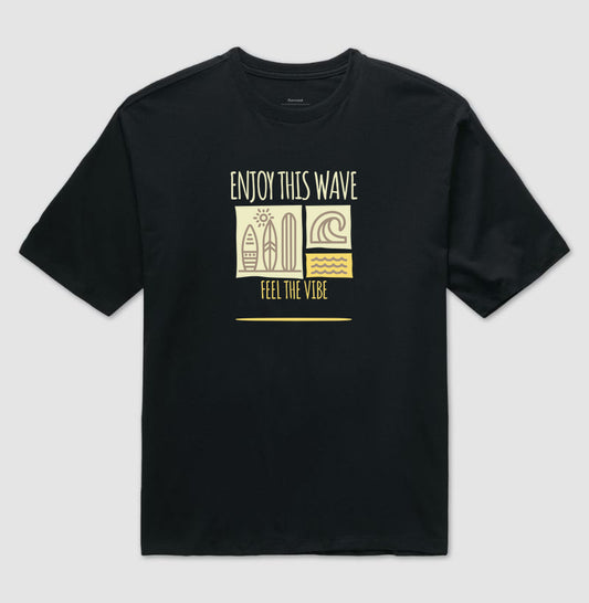 Camiseta Oversized Vibe 100% Algodão