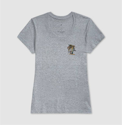 Camiseta Básica Palms 100% Algodão