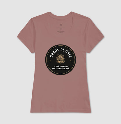 Camiseta Café Especial Algodão Unissex