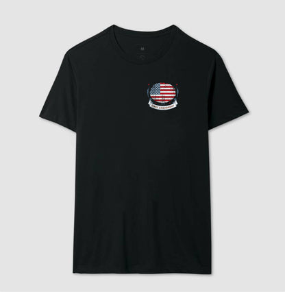 Camiseta 100% Algodão América