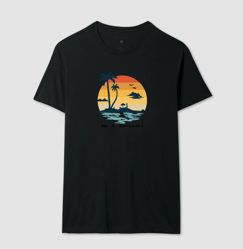 Camiseta Verão Brasil Algodão