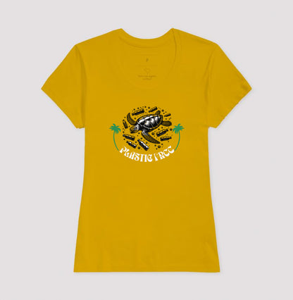 Camiseta 100% Algodão Plastico Free