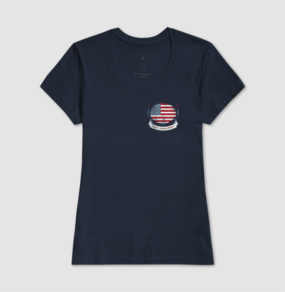 Camiseta 100% Algodão América