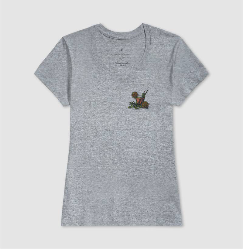 Camiseta 100% Algodão Drinks