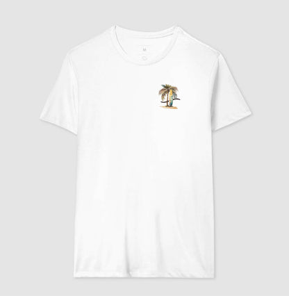 Camiseta Básica Palms 100% Algodão