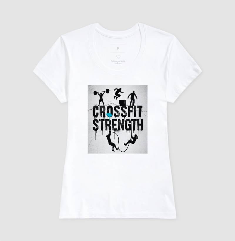 Camiseta 100% Algodão Premium Crossfit