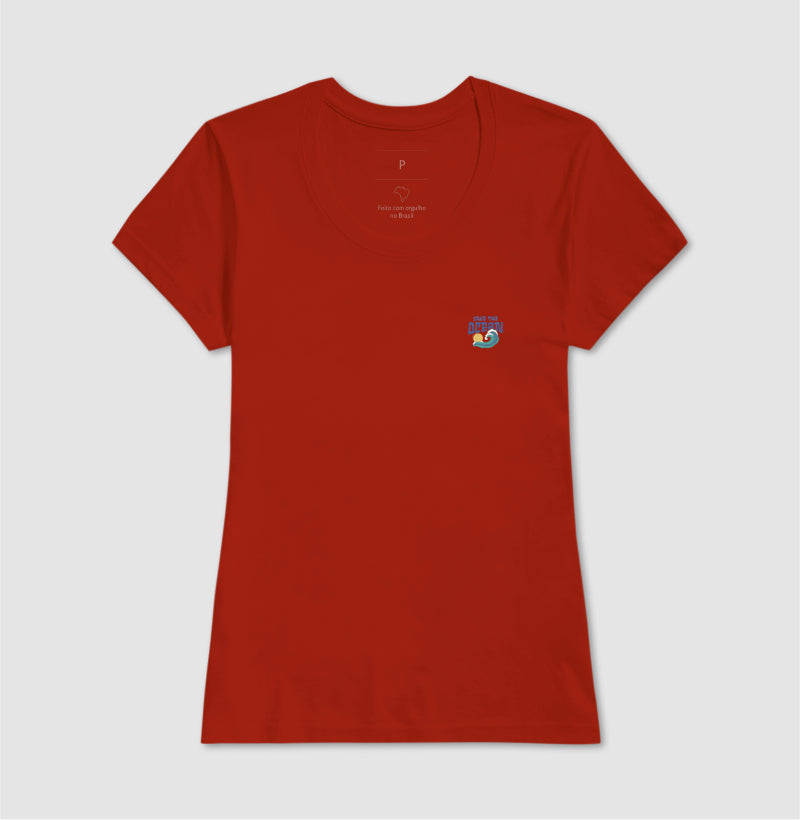Camiseta Salve o Oceano 100% Algodão