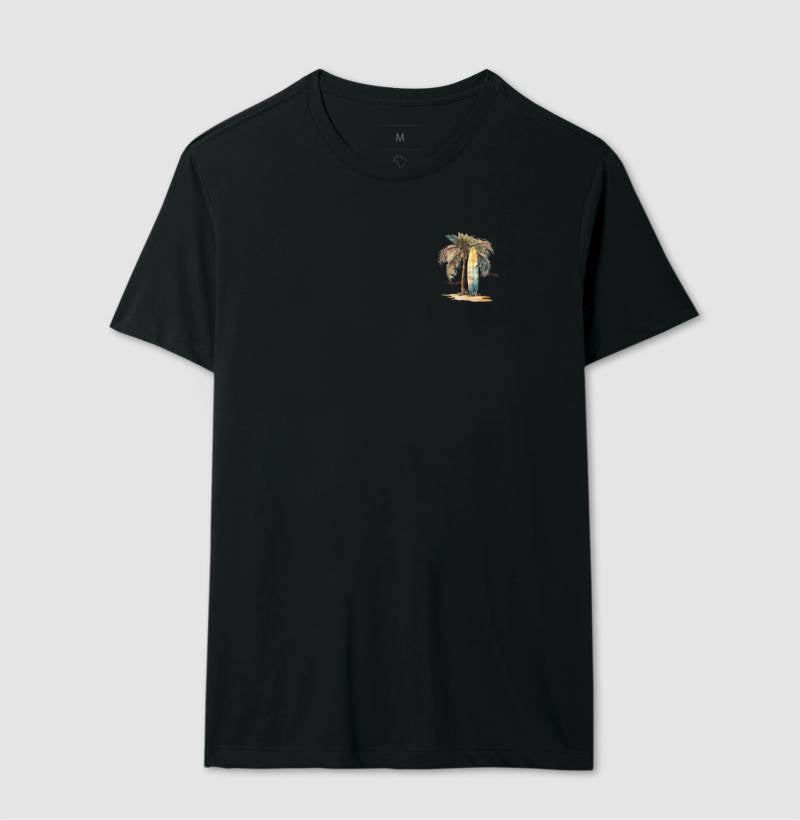 Camiseta Básica Palms 100% Algodão