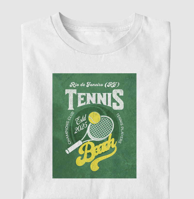 Camiseta Beach Tennis Rio de Janeiro Algodão