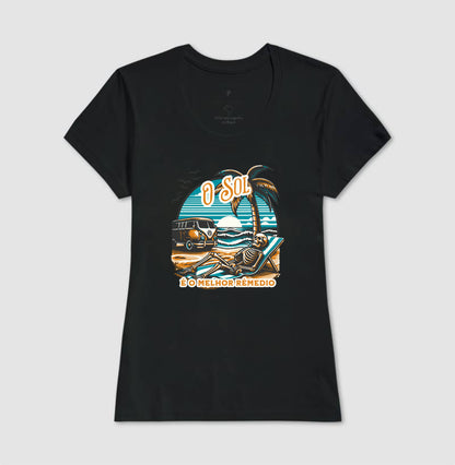 Camiseta Sol é Melhor Rémedio Algodão
