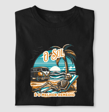Camiseta Sol é Melhor Rémedio Algodão