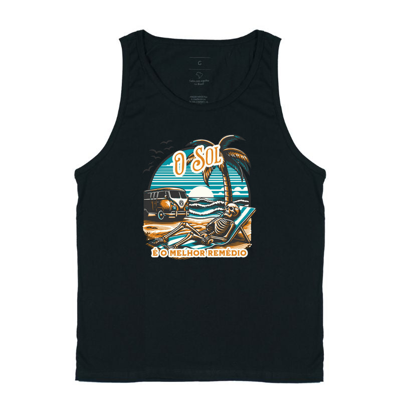 Camiseta Sol é Melhor Rémedio Algodão