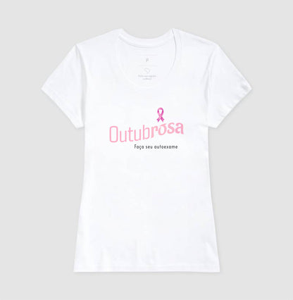 Camiseta Feminina Outubro Rosa