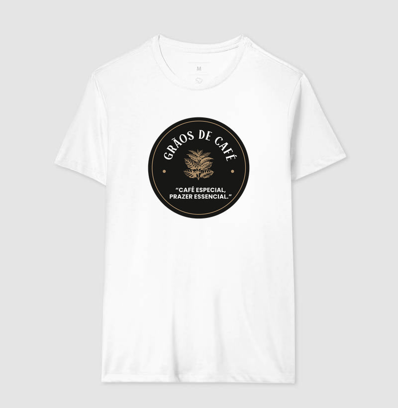 Camiseta Café Especial Algodão Unissex