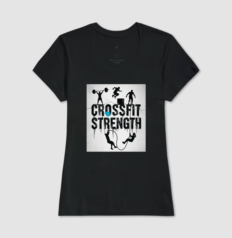 Camiseta 100% Algodão Premium Crossfit