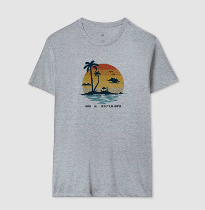 Camiseta Verão Brasil Algodão