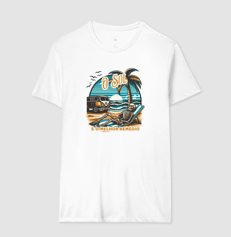 Camiseta Sol é Melhor Rémedio Algodão