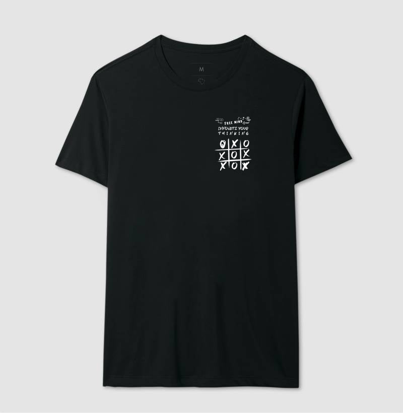 Camiseta 100% Algodão Mente Livre