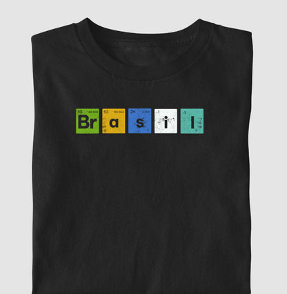 Camiseta 100% Algodão Brasil