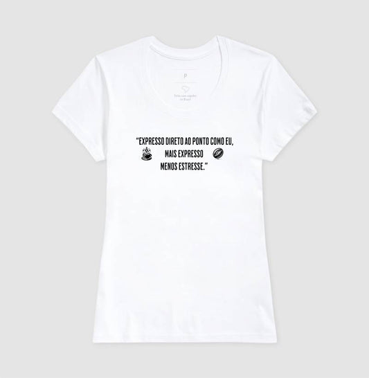 Camiseta Expresso a Essência do Café