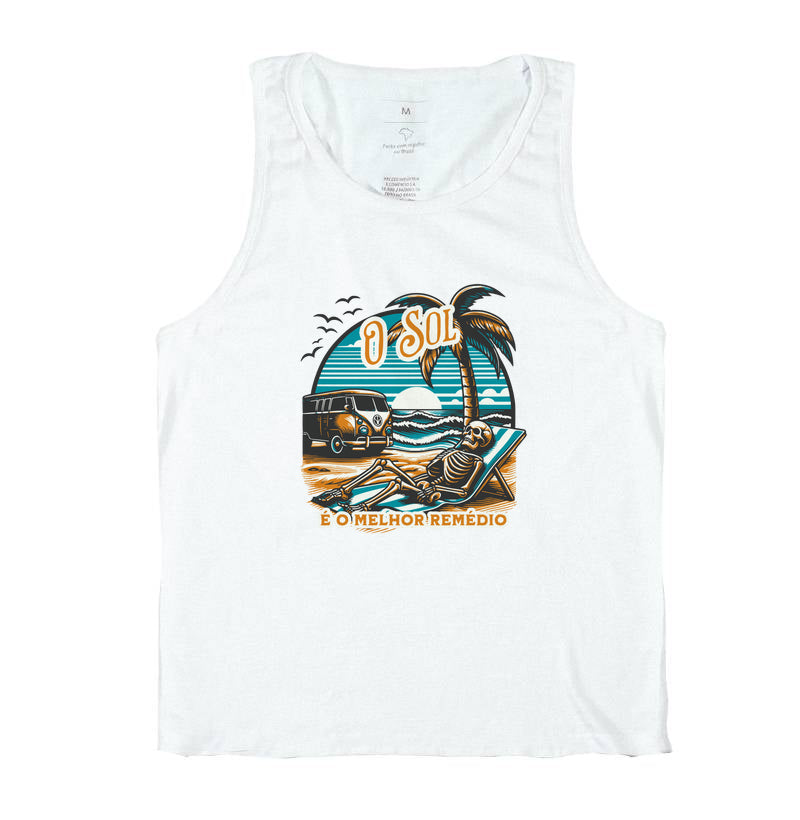 Camiseta Sol é Melhor Rémedio Algodão