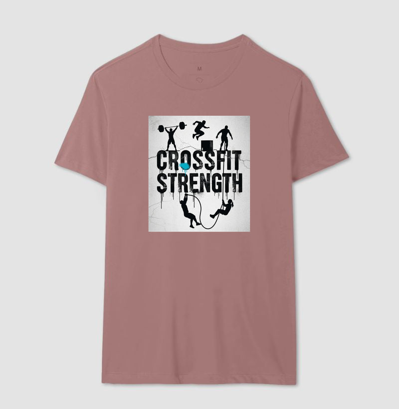 Camiseta 100% Algodão Premium Crossfit