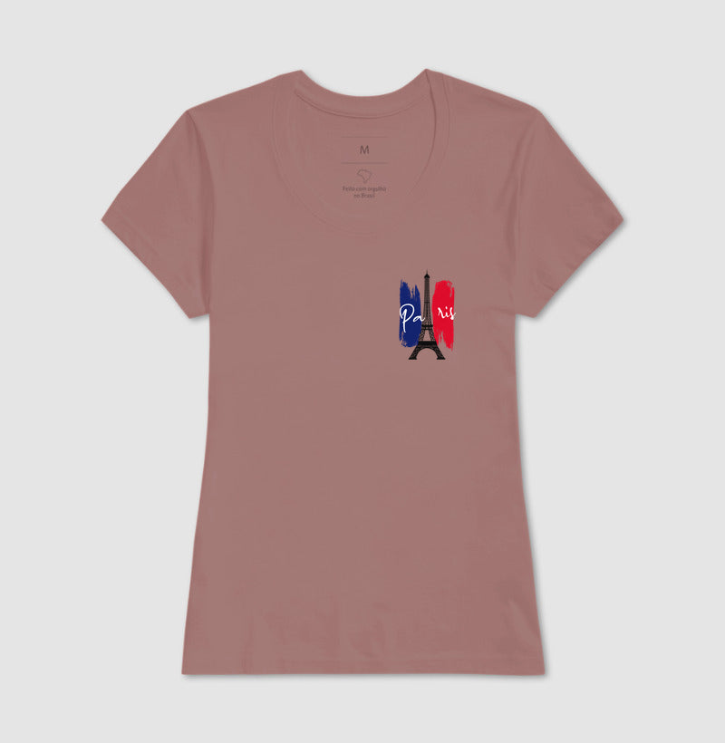 Camiseta Paris 100% Algodão