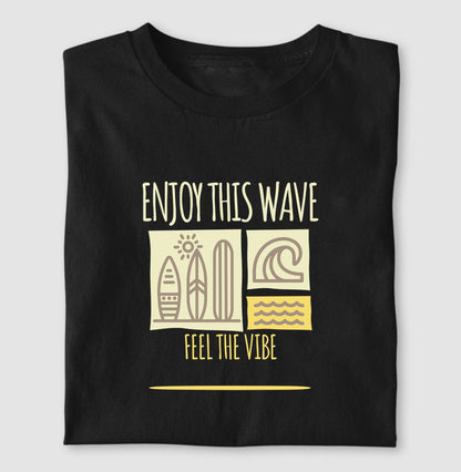 Camiseta Sinta essa Vibe 100%% Algodão