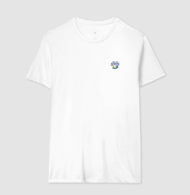 Camiseta Salve o Oceano 100% Algodão