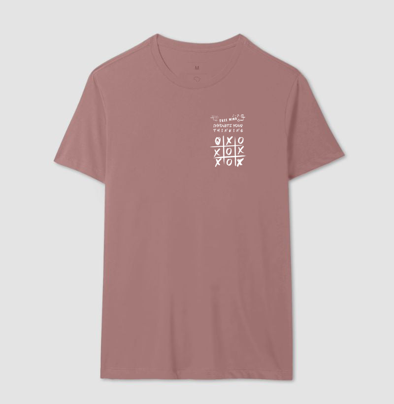 Camiseta 100% Algodão Mente Livre