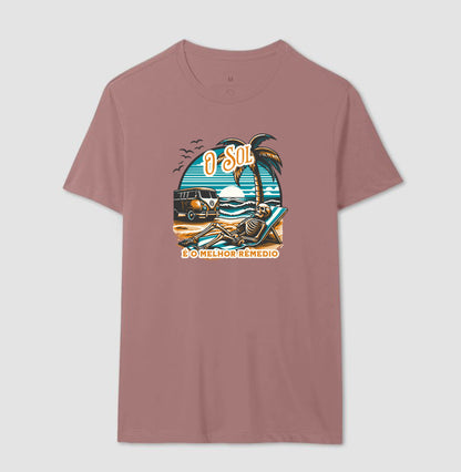 Camiseta Sol é Melhor Rémedio Algodão