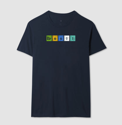 Camiseta 100% Algodão Brasil