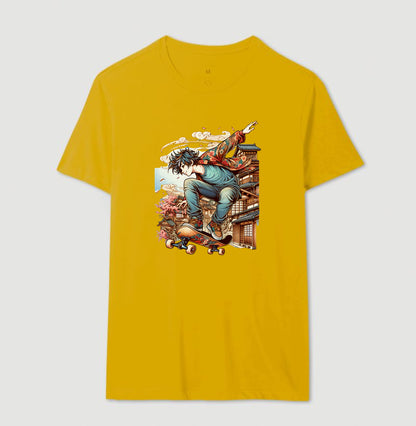 Camiseta Skateboard 100% Algodão