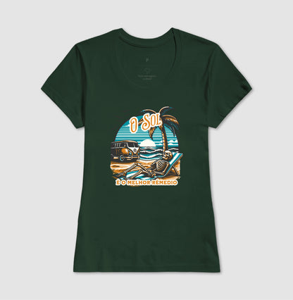 Camiseta Sol é Melhor Rémedio Algodão