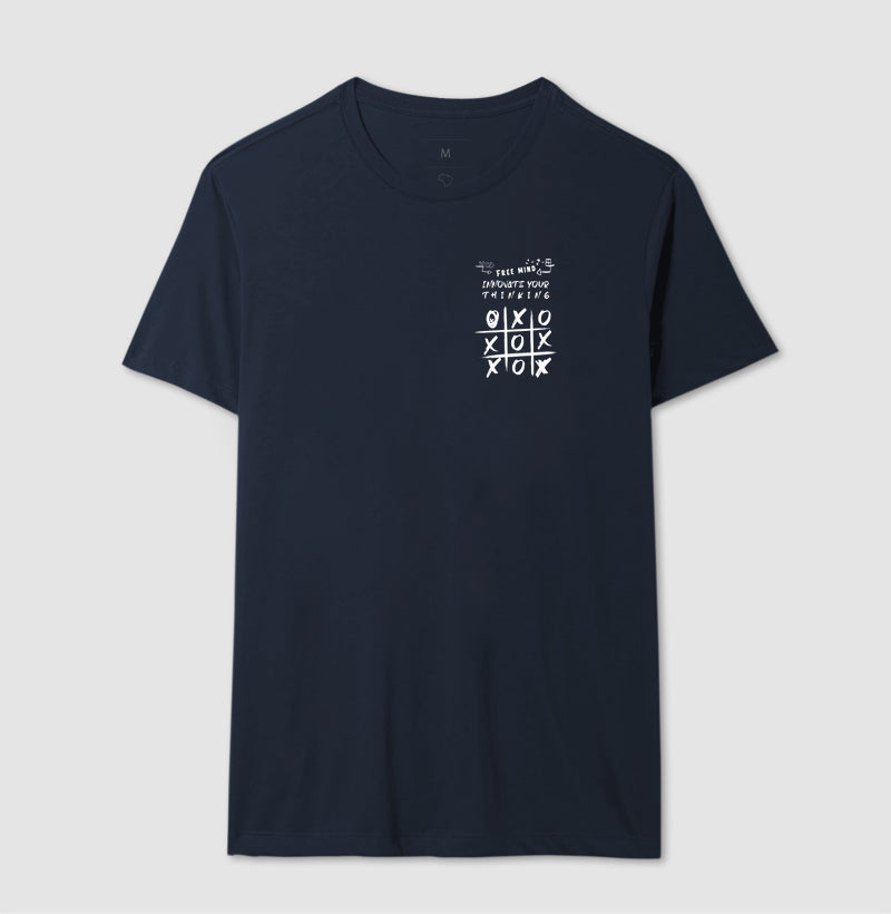 Camiseta 100% Algodão Mente Livre
