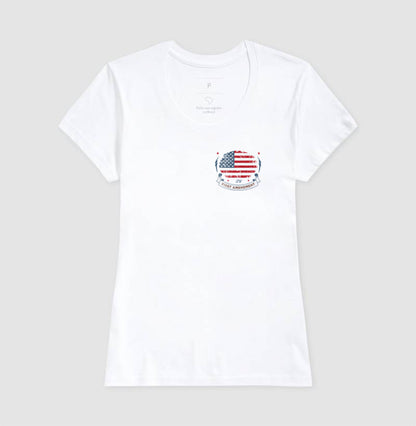 Camiseta 100% Algodão América