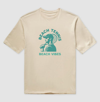 Camiseta Beach Tennis Vibes Algodão - Masculina