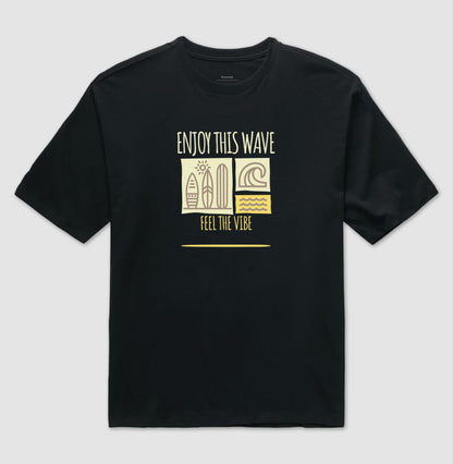 Camiseta Oversized Vibe 100% Algodão