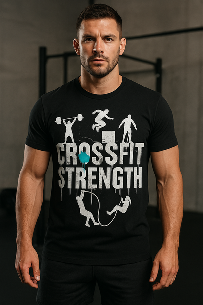 Camiseta 100% Algodão Premium Crossfit