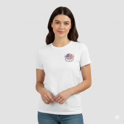Camiseta 100% Algodão América