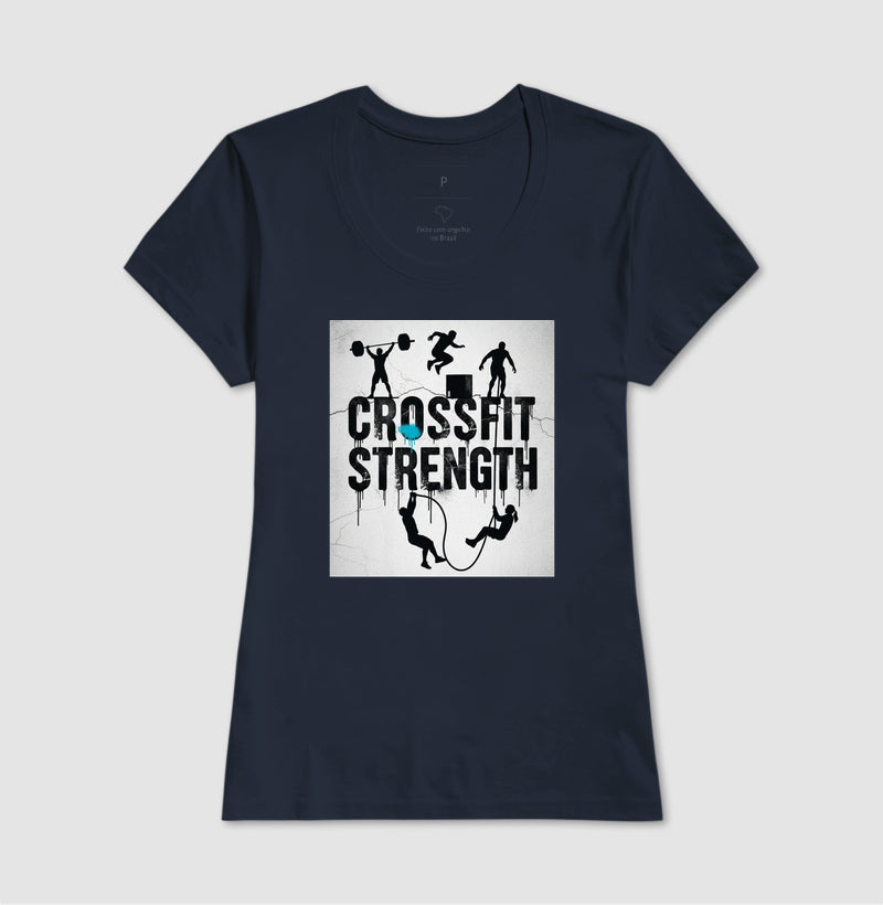 Camiseta 100% Algodão Premium Crossfit
