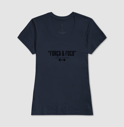 Camiseta Força e Foco 100% Algodão