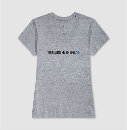 Camiseta Verificado 100% Algodão