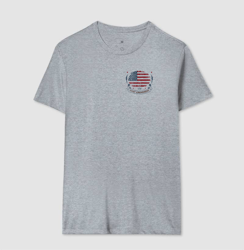 Camiseta 100% Algodão América