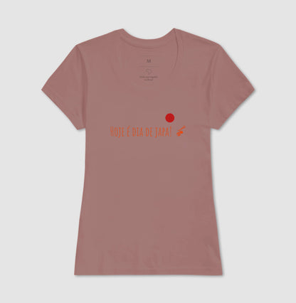 Camiseta 100% Algodão Hoje é Dia de Japa