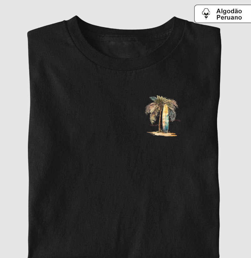 Camiseta Básica Palms Algodão Peruano
