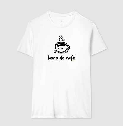 Camiseta Básica 100% Algodão Hora do Café