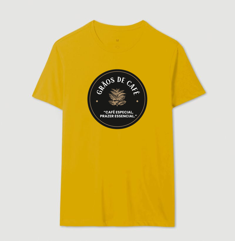 Camiseta Café Especial Algodão Unissex