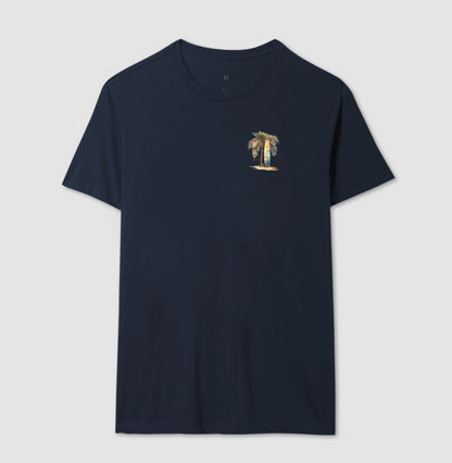Camiseta Básica Palms 100% Algodão